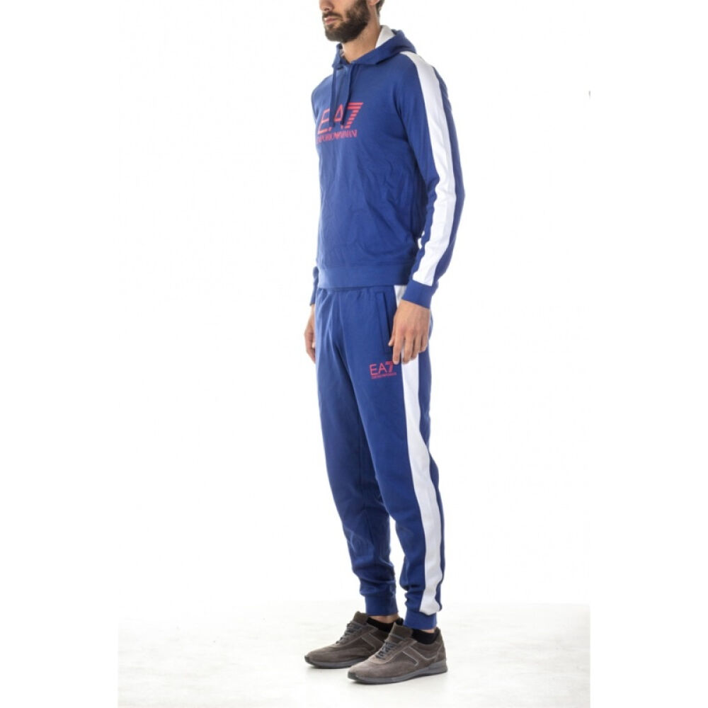 男士EMPORIOARMANI/阿玛尼蓝色休闲套装2761116P640100%棉蓝色3XL