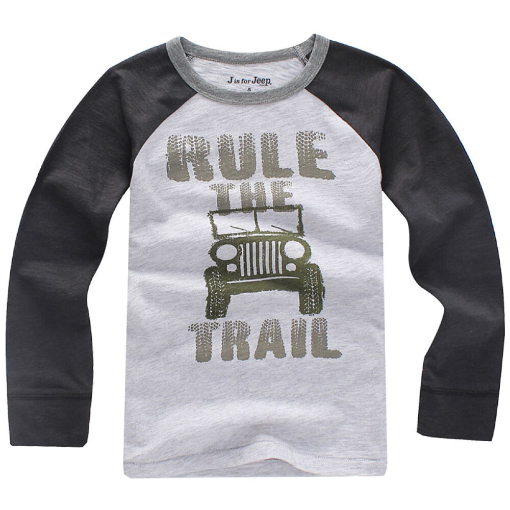 自营JEEPJ2820003T棉质针织男童T恤3T码