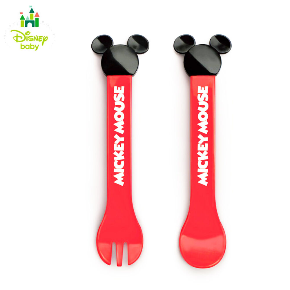 全球购日本进口Disney迪士尼/迪斯尼锦化成米奇-米妮儿童餐具餐盘套装六件套米奇黄色六件套