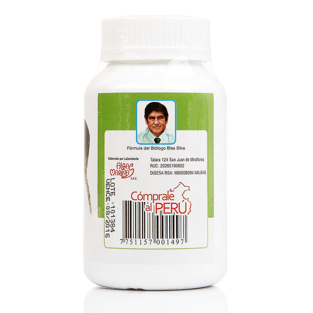 【全球购】秘鲁bio玛咖MACA秘鲁进口玛卡玛咖黑玛卡成人胶囊120粒1瓶装