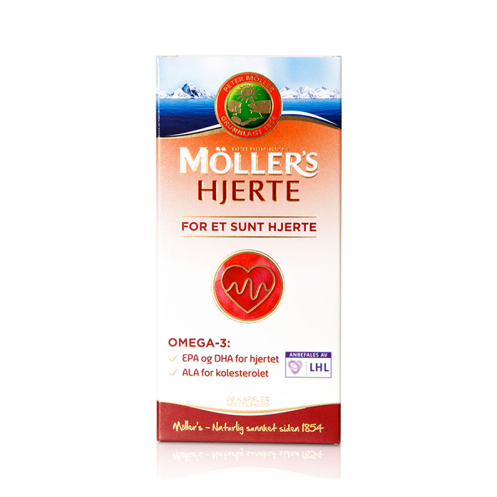 挪威进口Mollers挪威深海鳕鱼鱼油胶囊omega-3预防三高66粒