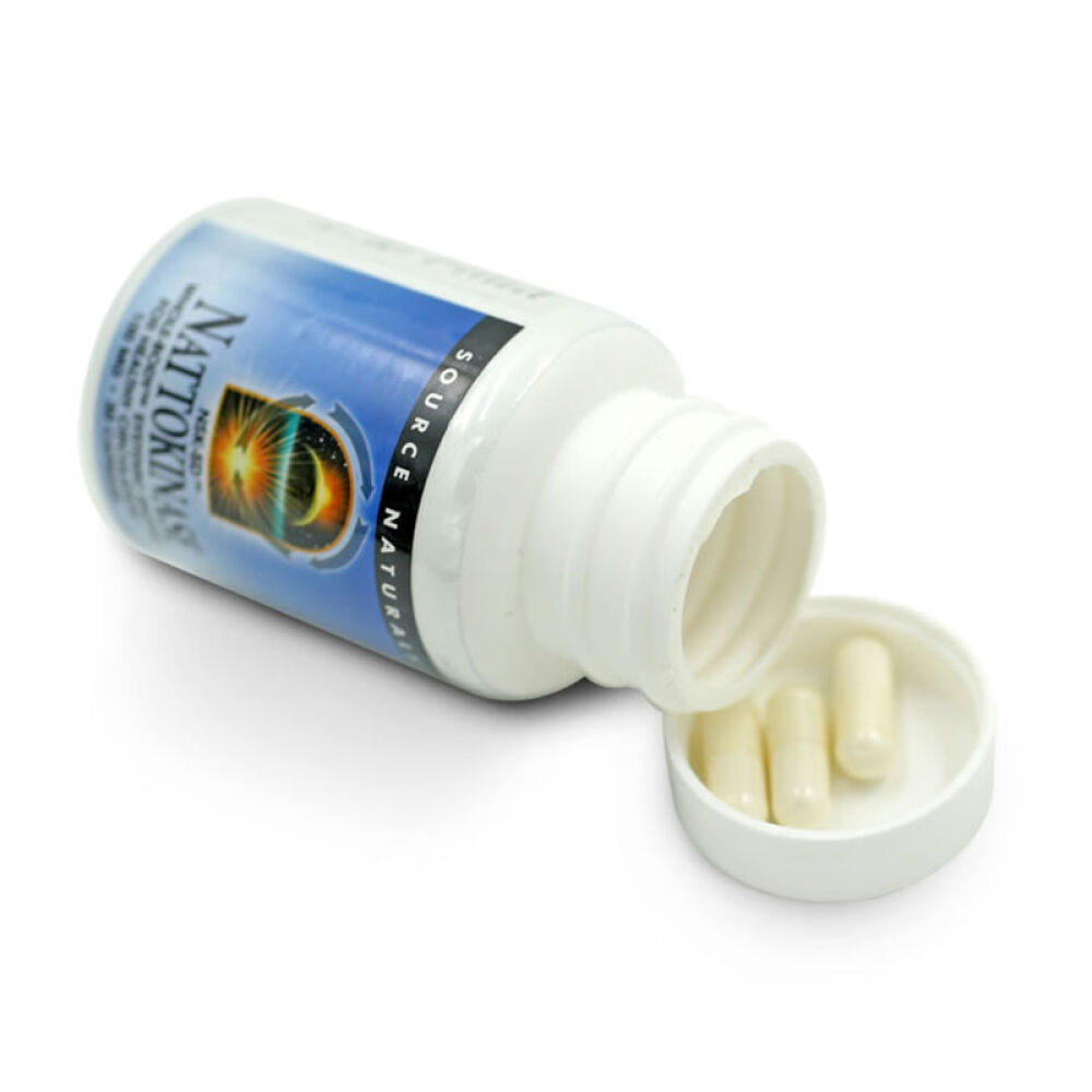 SourceNaturals纳豆激酶胶囊30粒保护肠胃降低血脂