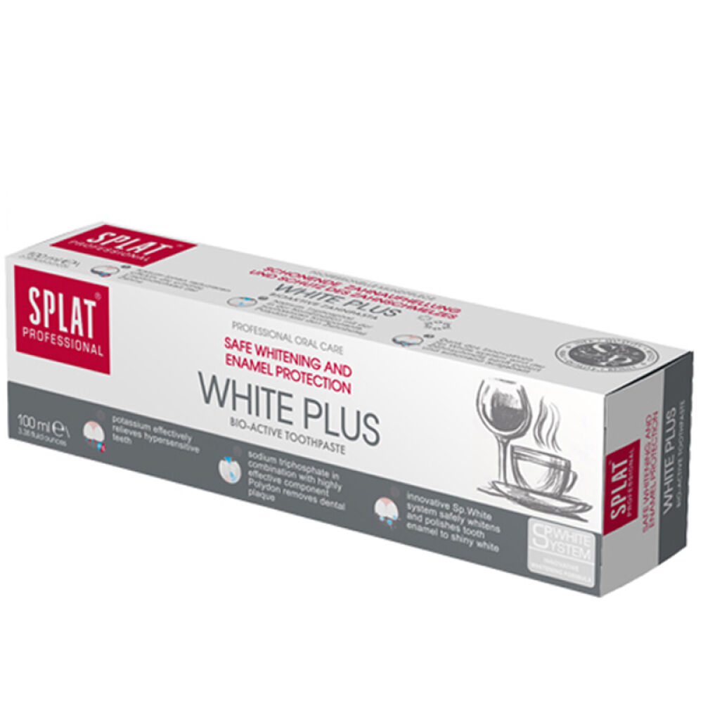 自营俄罗斯斯普雷特(SPLAT)木瓜亮白牙膏清新口气100g