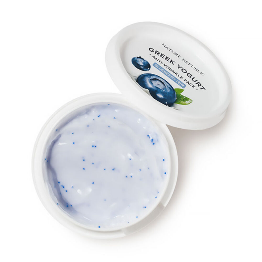 自然乐园（NATUREREPUBLIC）优格水润深层保湿补水睡眠面膜系列蓝莓睡眠面膜130ml
