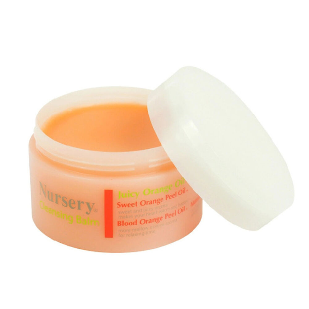 日本直邮COSME大赏Nursery诗留美屋海泥毛孔清洁面乳洗面奶橙子味卸妆膏