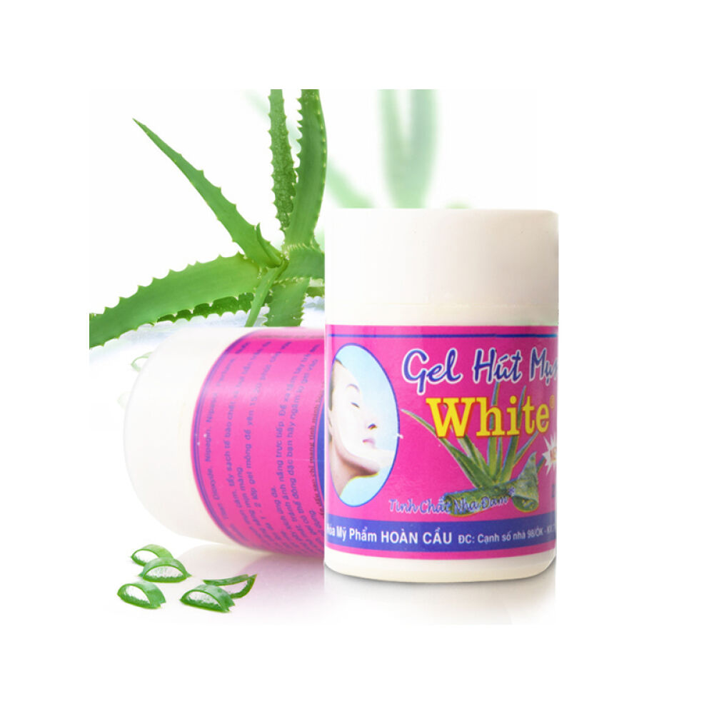 white天然芦荟胶去黑头水22g