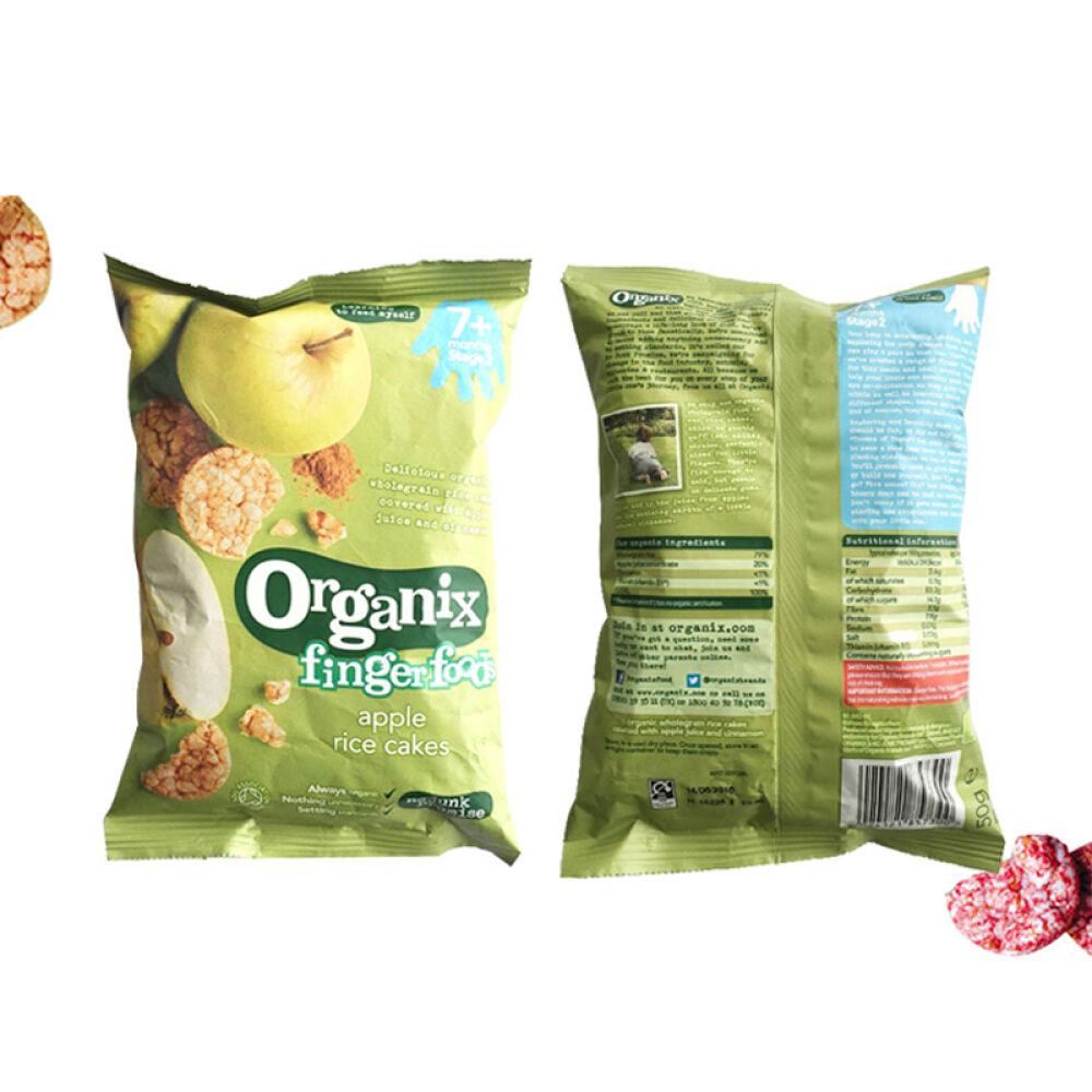 organix宝宝磨牙米饼7个月+苹果味