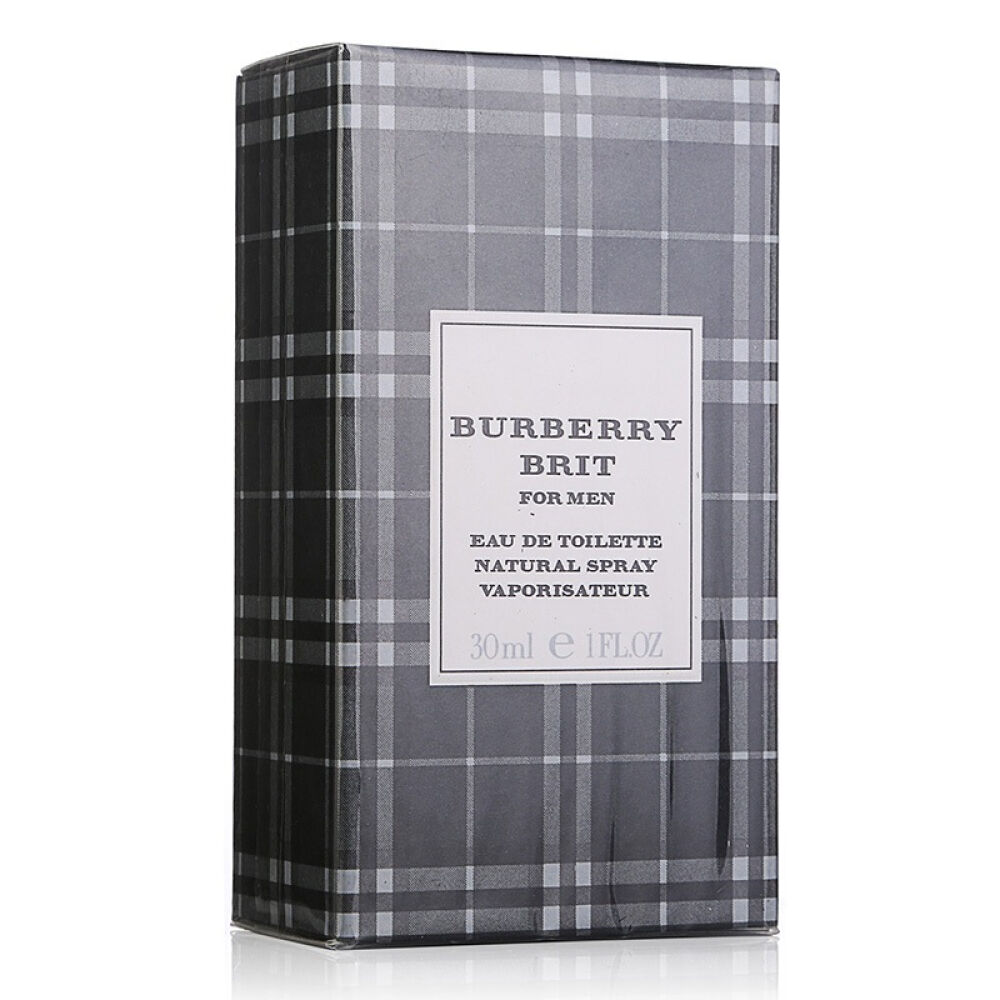 【法国原装进口】Burberry巴宝莉博柏利男士女士淡香水英伦黑风格男士淡香水EDT30ml