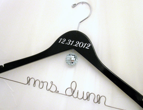 NewYearsEveWeddingPersonalizedBridalHanger