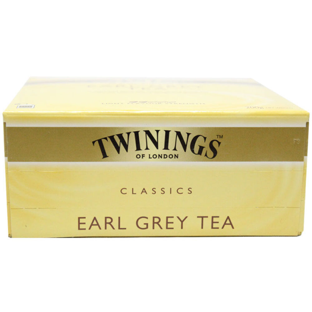 澳洲进口Twinings川宁格雷伯爵红茶简装茶包100片茶叶红茶澳洲版海外直邮