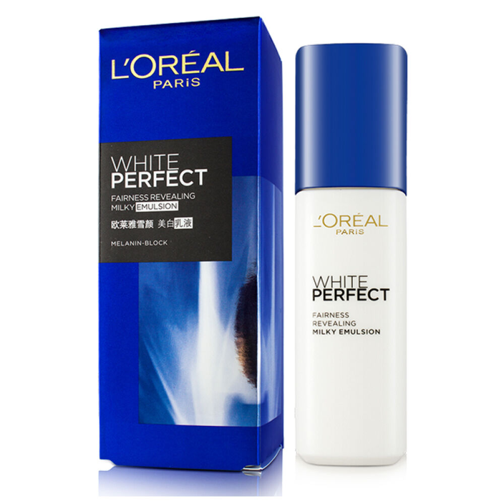 欧莱雅女士雪颜光学净白套装乳液125ml+日霜50ml8869+4467