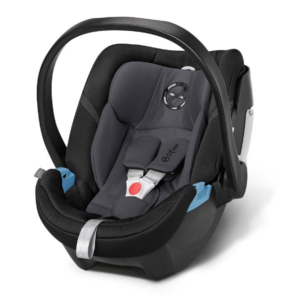 欧洲直邮赛百斯CybexAton4艾尔盾4儿童提篮式安全座椅适合0-18个月PhantomGrey幻影灰