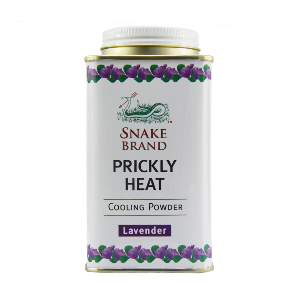 泰国原装圣乐圣露斯蛇粉婴儿爽身粉宝宝痱子粉儿童热痱粉150g薰衣草