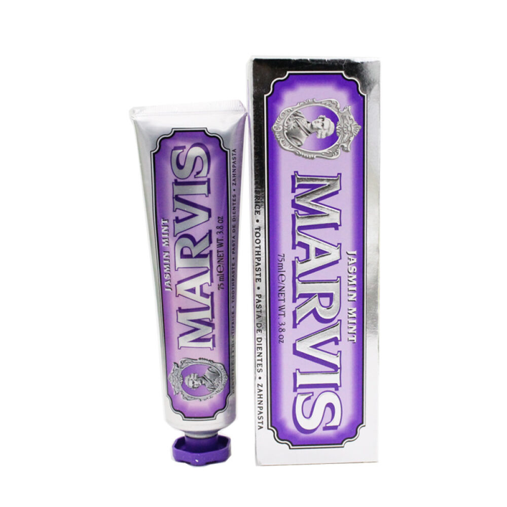 意大利Marvis玛尔斯牙膏75ml紫色茉莉