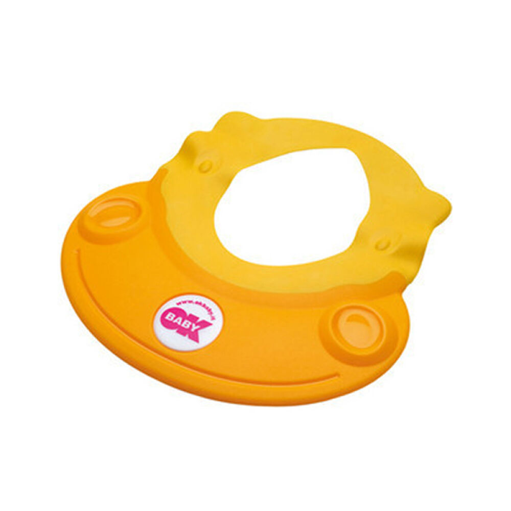 意大利原装进口OKBABY新生儿婴儿洗澡帽黄色