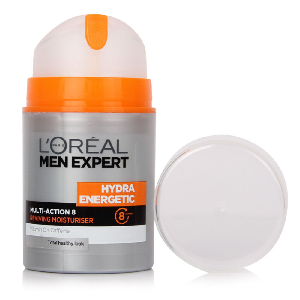 【香港直邮】欧莱雅L'OREAL男士控油保湿亮肤深层清洁炭黑酷凉洁面乳+劲能醒肤露