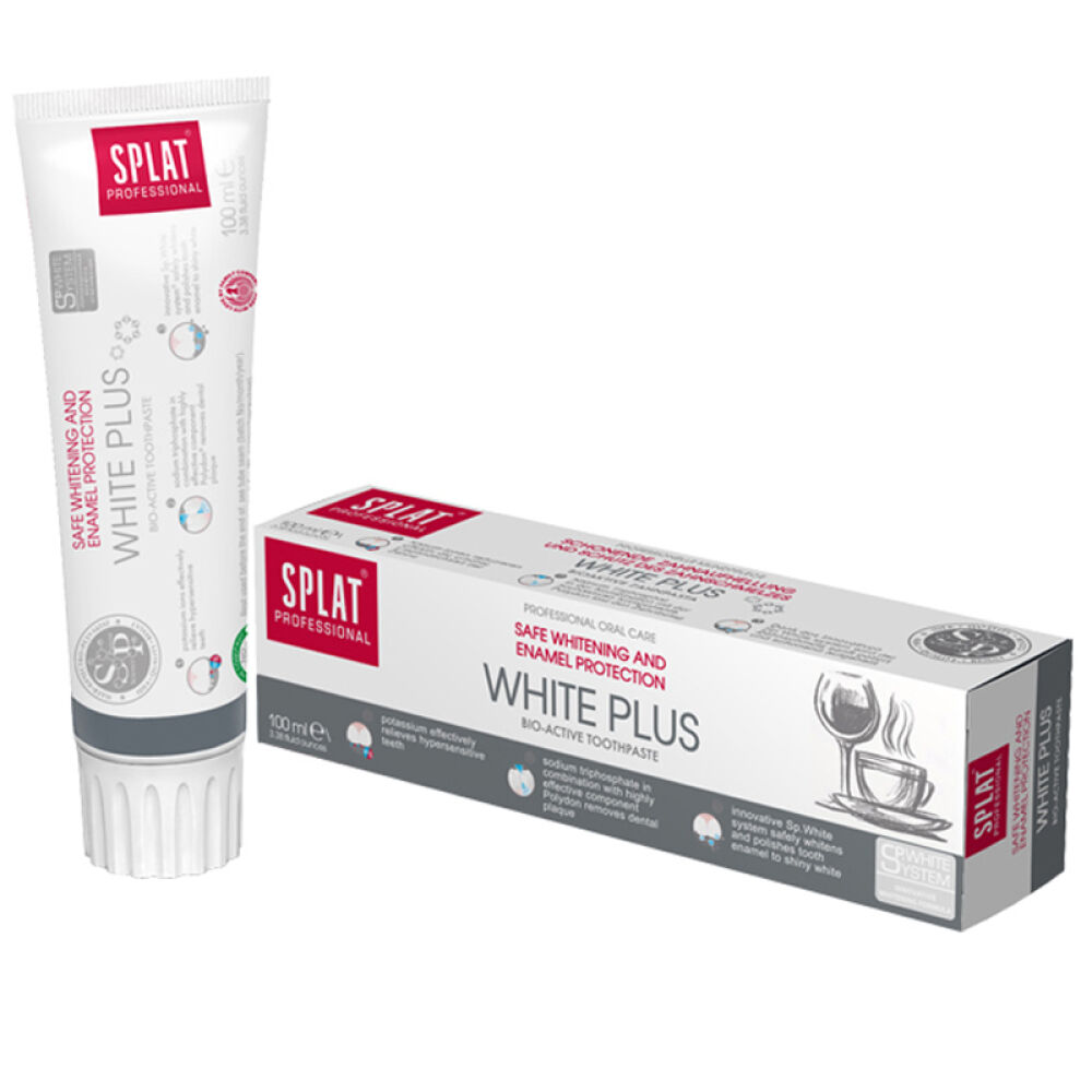 自营俄罗斯斯普雷特(SPLAT)木瓜亮白牙膏清新口气100g