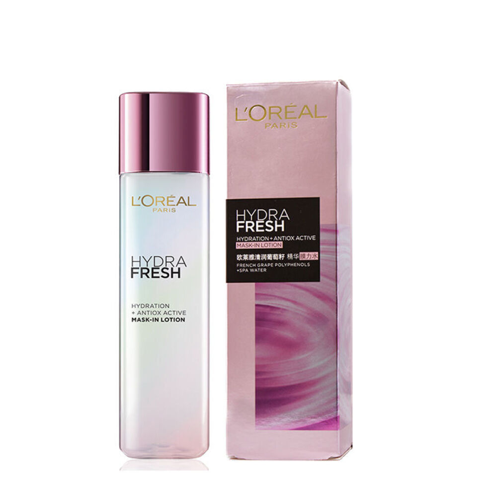 欧莱雅（LOREAL）女士清润保湿套装葡萄籽面膜精华水175ml