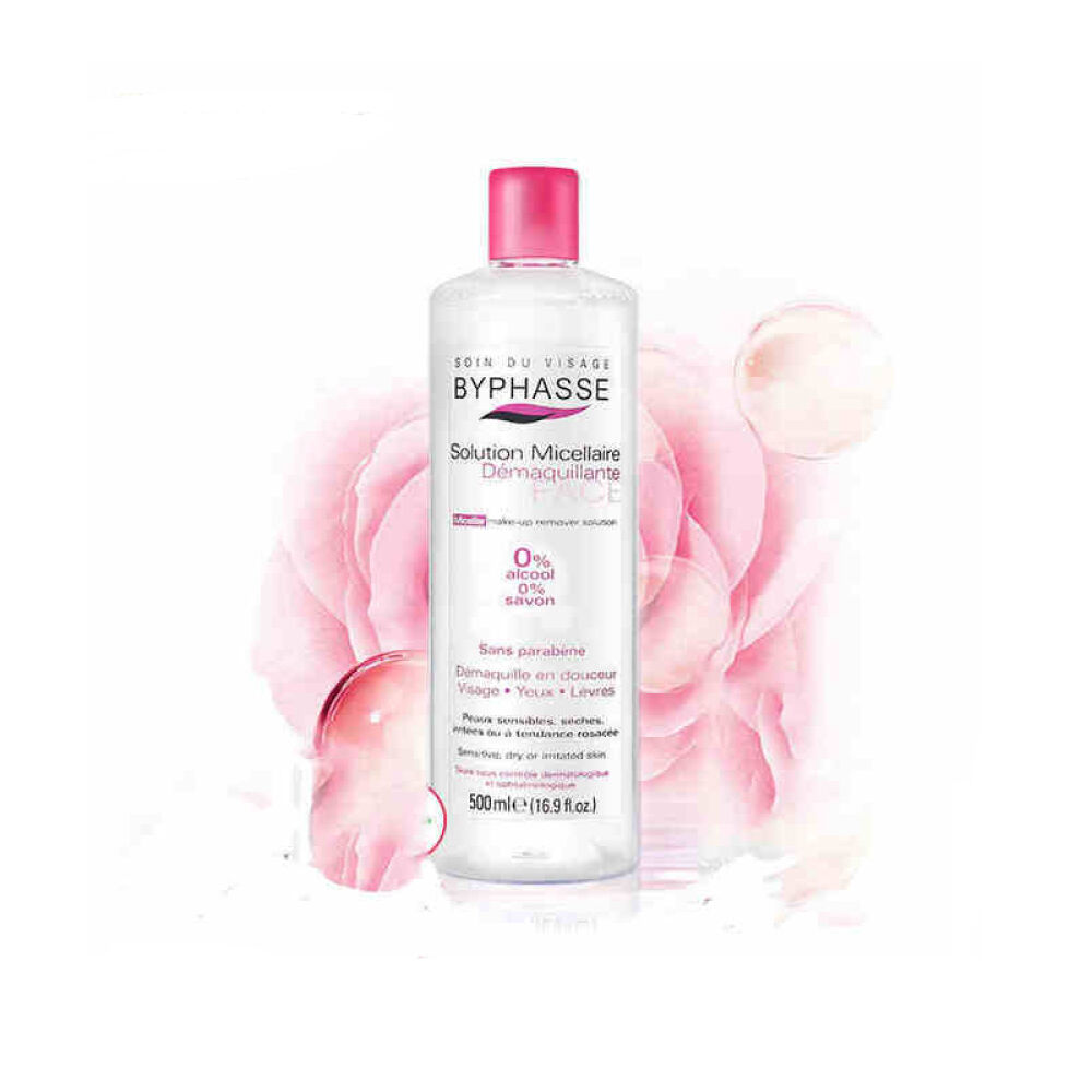 西班牙BYPHASSE蓓昂斯卸妆水/液脸部卸妆卸妆水500ml