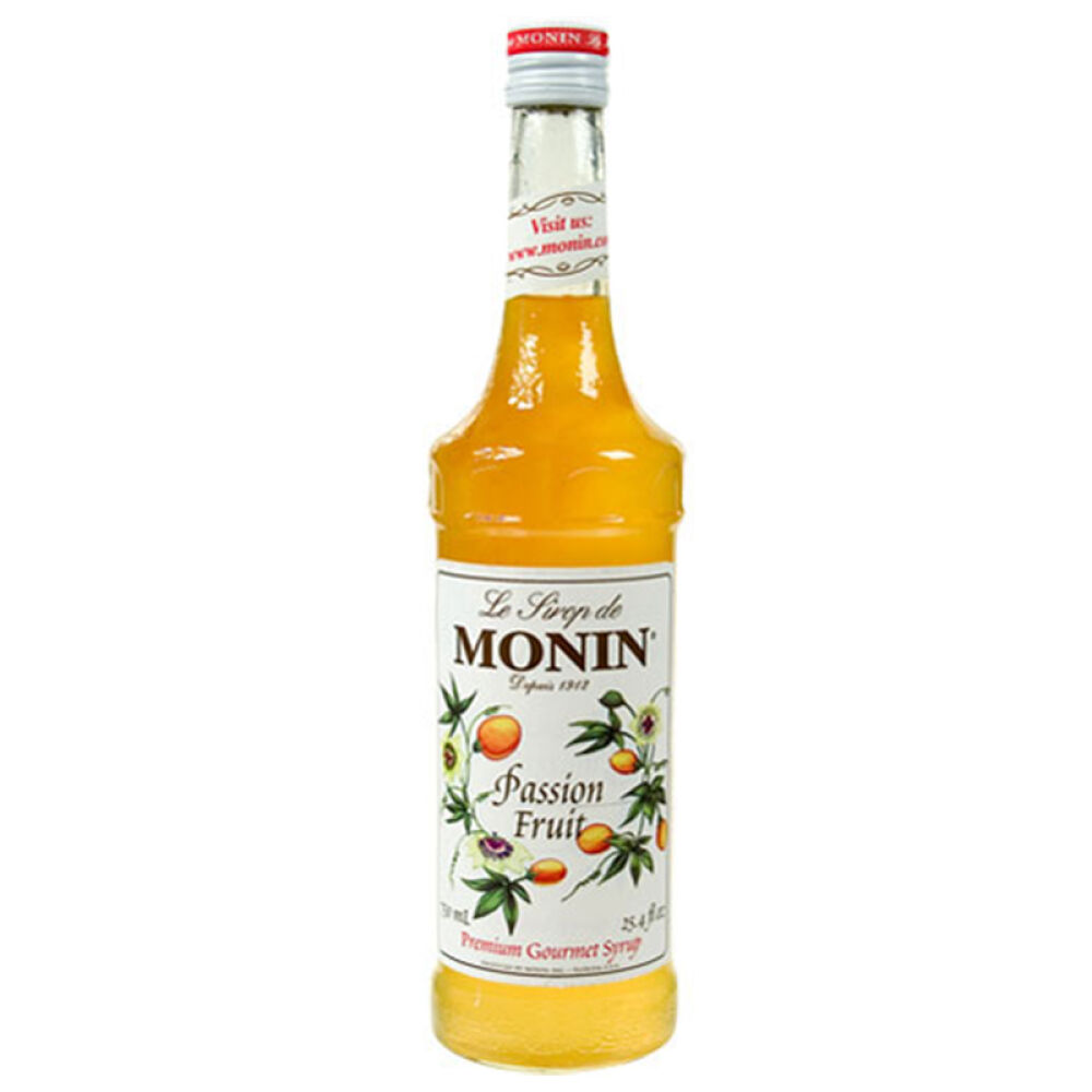 【全球购】莫林(MONIN)糖浆700ml单瓶装Monin熱情果