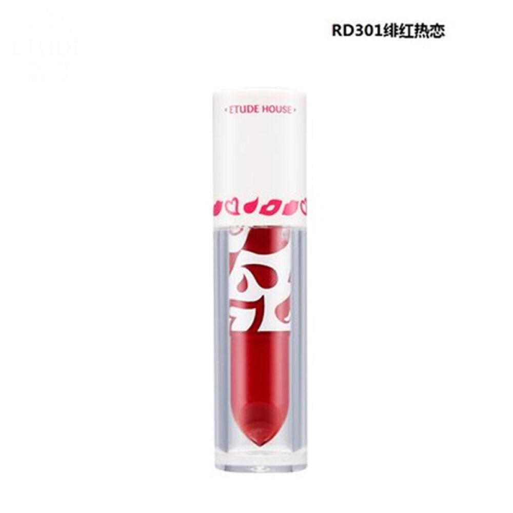 【澳门直邮】爱丽小屋正品染色心机水润唇彩持久保湿不易脱妆唇釉液体唇膏口红RD301