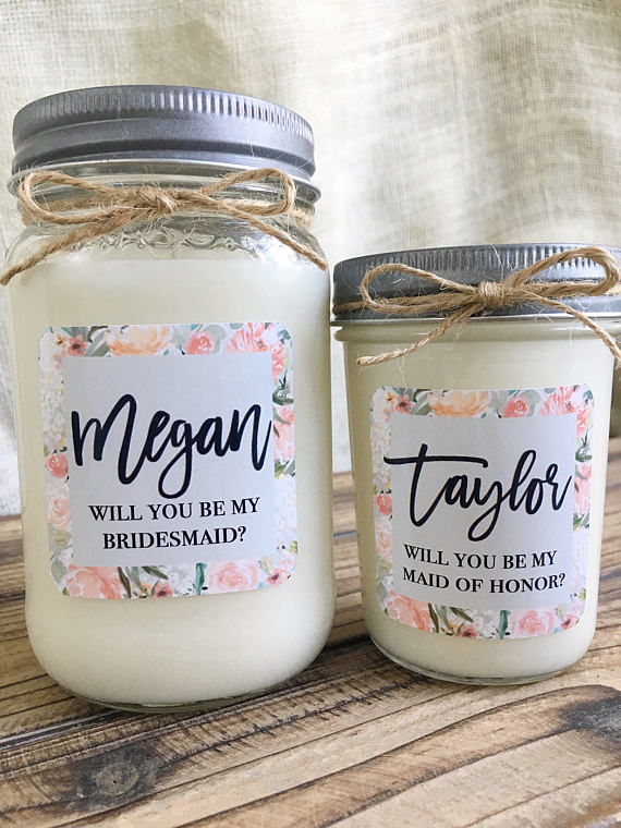 willyoubemybridesmaidsoycandlegiftsfloralbridalpartygifts