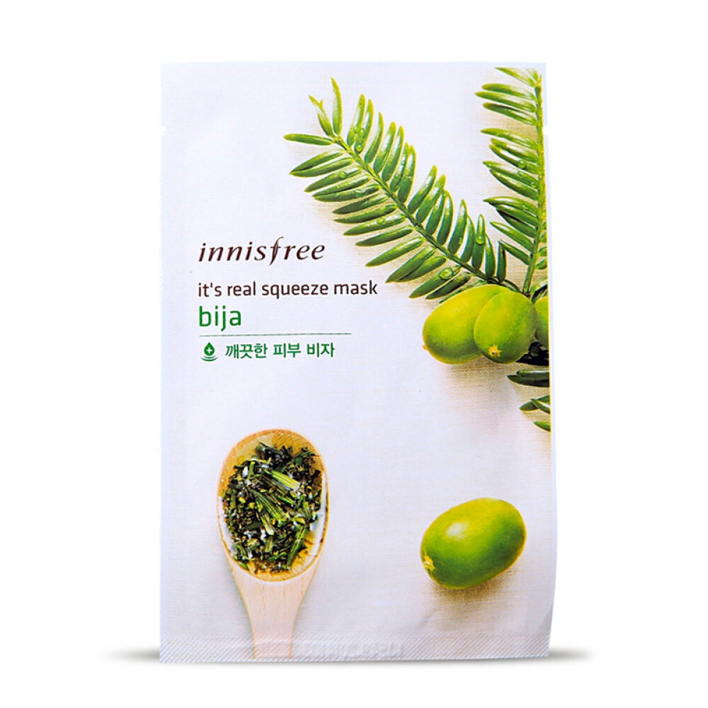 【京东全球购】韩国原装进口Innisfr悦风吟保湿清爽补水香港直邮香榧面膜贴10片