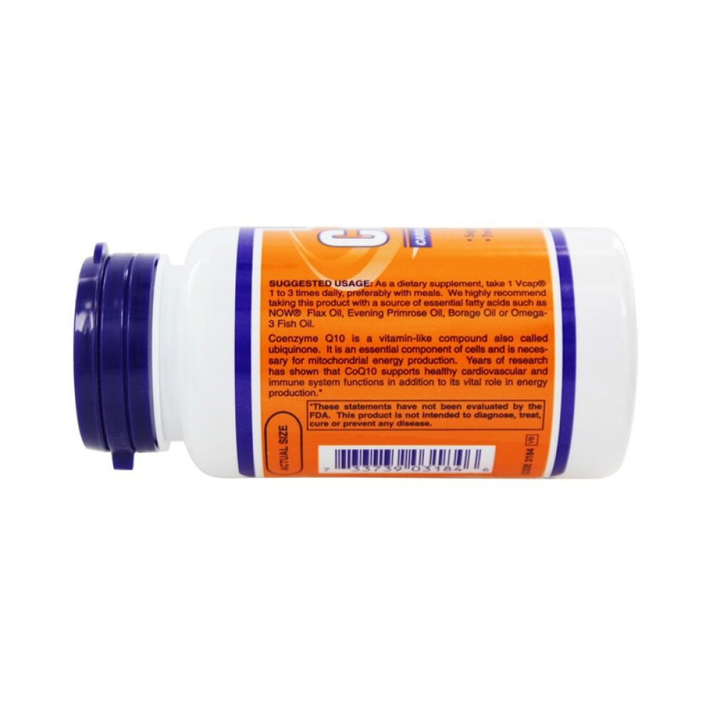 【美国直邮】NowFoods诺奥辅酶Q10软胶囊养护心脏心血管调节三高60粒未定义60粒