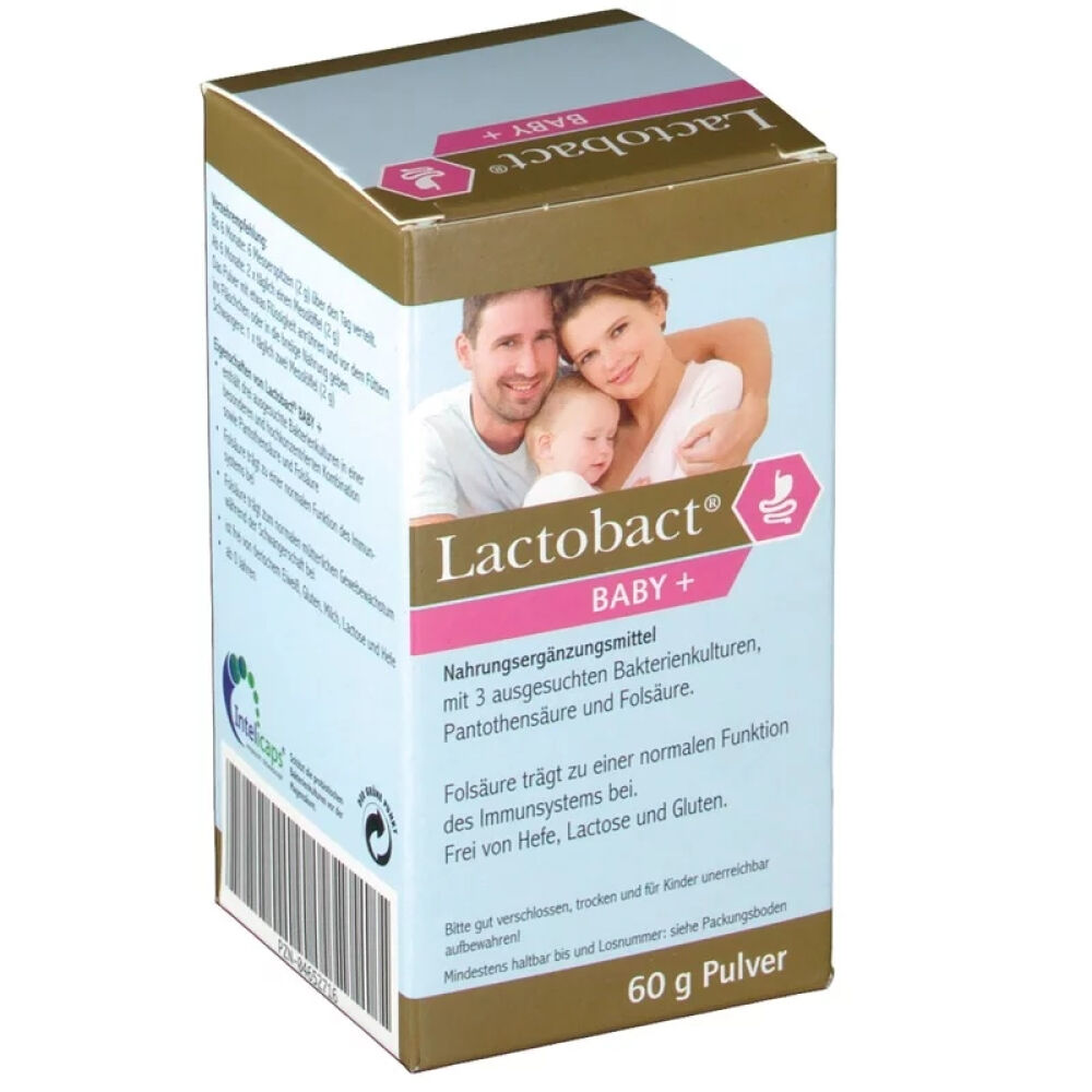 婴儿有机浓缩益生菌粉lactobactbabypulver60g德国药房直邮