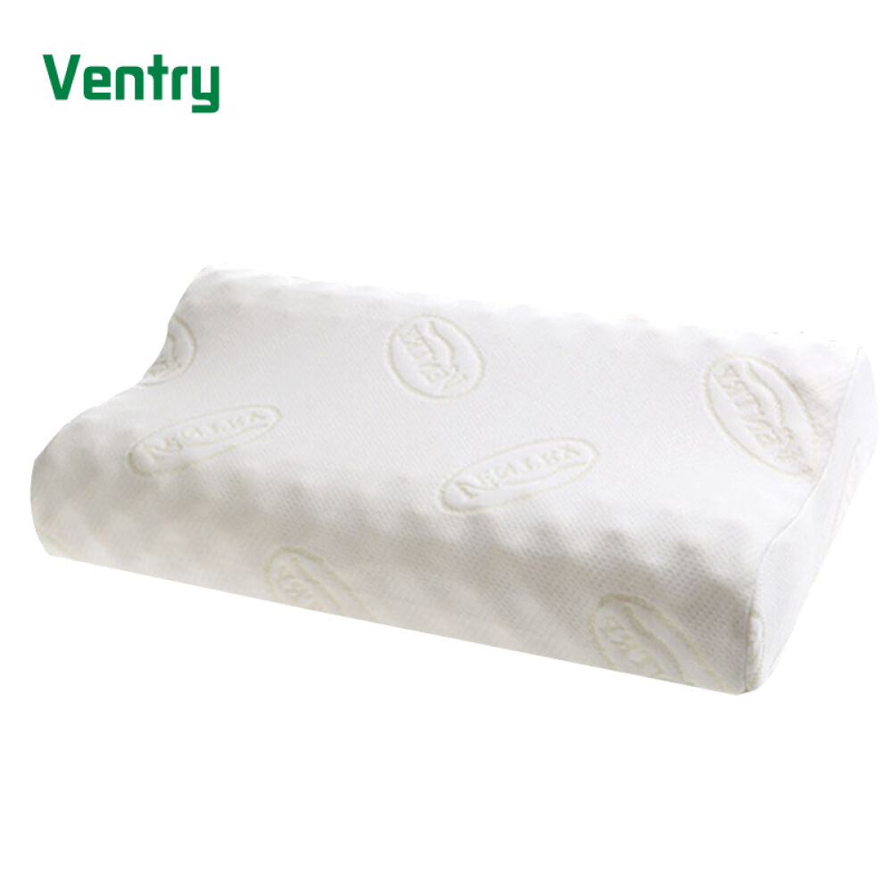 【全球购】ventry泰国进口乳胶枕头1.5kg高低颈椎枕记忆枕橡胶护颈枕助睡眠枕