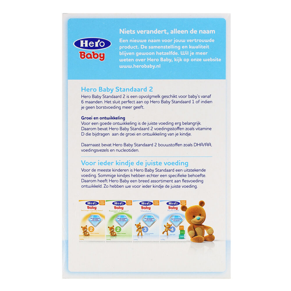 荷兰Herobaby美素婴幼儿配方奶粉2段四盒装