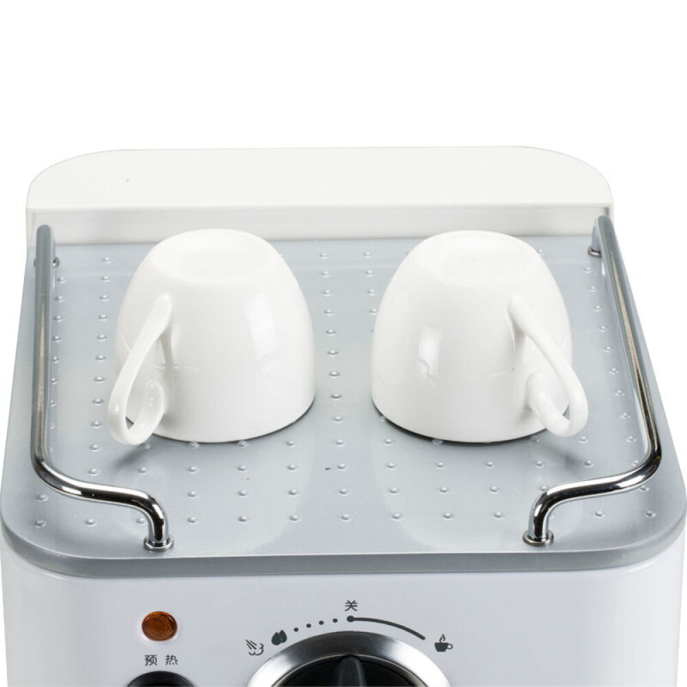 灿坤(EUPA)咖啡机意式半自动家用商用高压蒸汽泵压咖啡机TSK-1819A白色