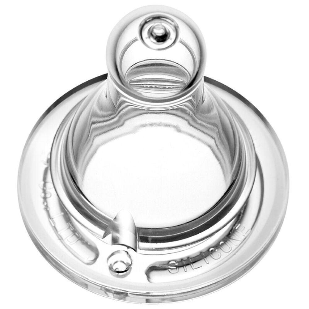 【全球购】啾啾硅胶奶嘴不漏奶十字孔通用型3个装90699