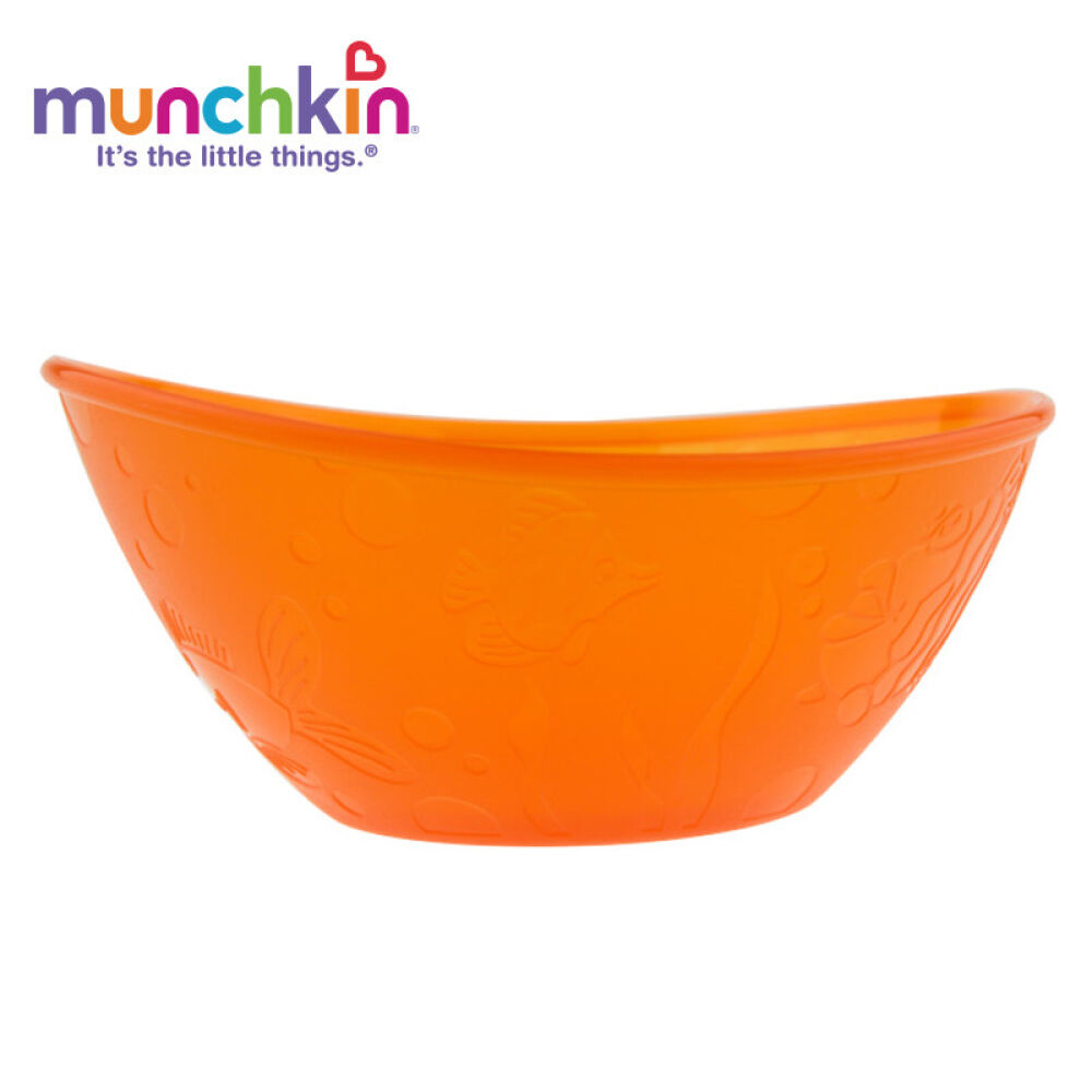 Munchkin麦肯奇彩色小船碗五个一套多色多色