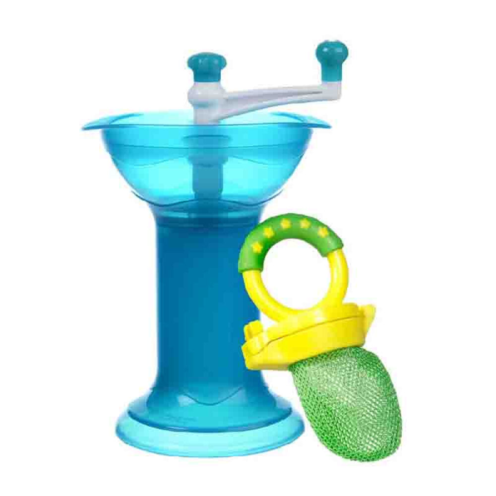 【全球购】【香港直邮】美国进口Munchkin/麦肯齐新鲜辅食研磨器手动食物研磨器咬咬