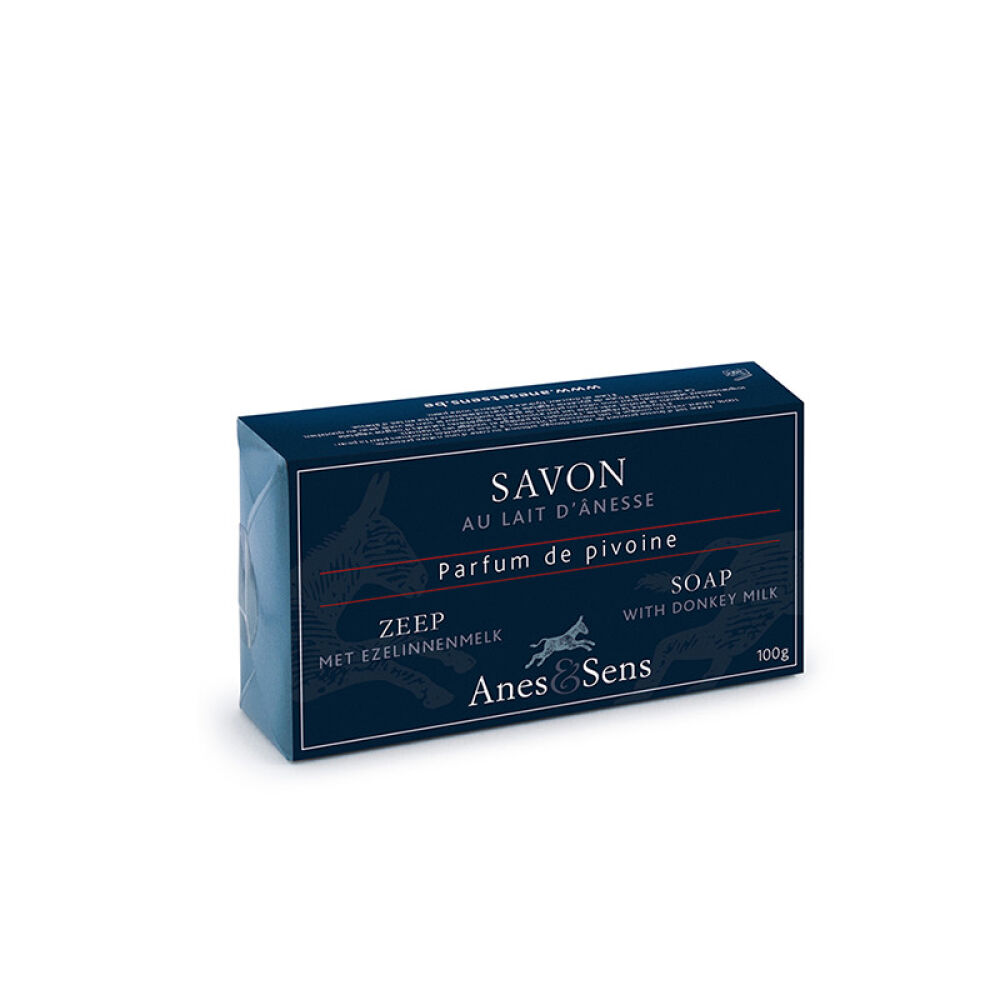 Anes&Sens安妮比利时进口驴奶手工皂洁面皂护肤身体皂天然驴奶牡丹手工皂
