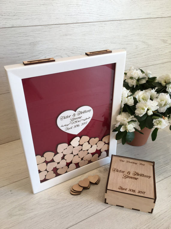 personalisedguestbookgoldweddingguestbookalbumweddingkeepsake