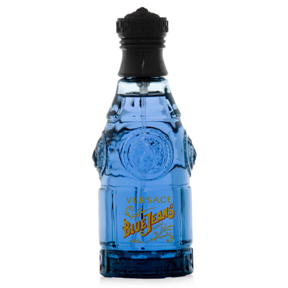 【赠礼盒礼袋】Versace范思哲男士香水淡香水正装蓝色牛仔男士香水75ml