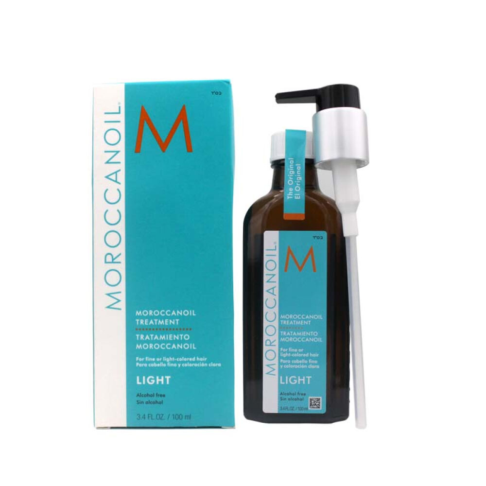 MOROCCANOIL摩洛哥护发油以色列坚果油阿甘油100ml/light