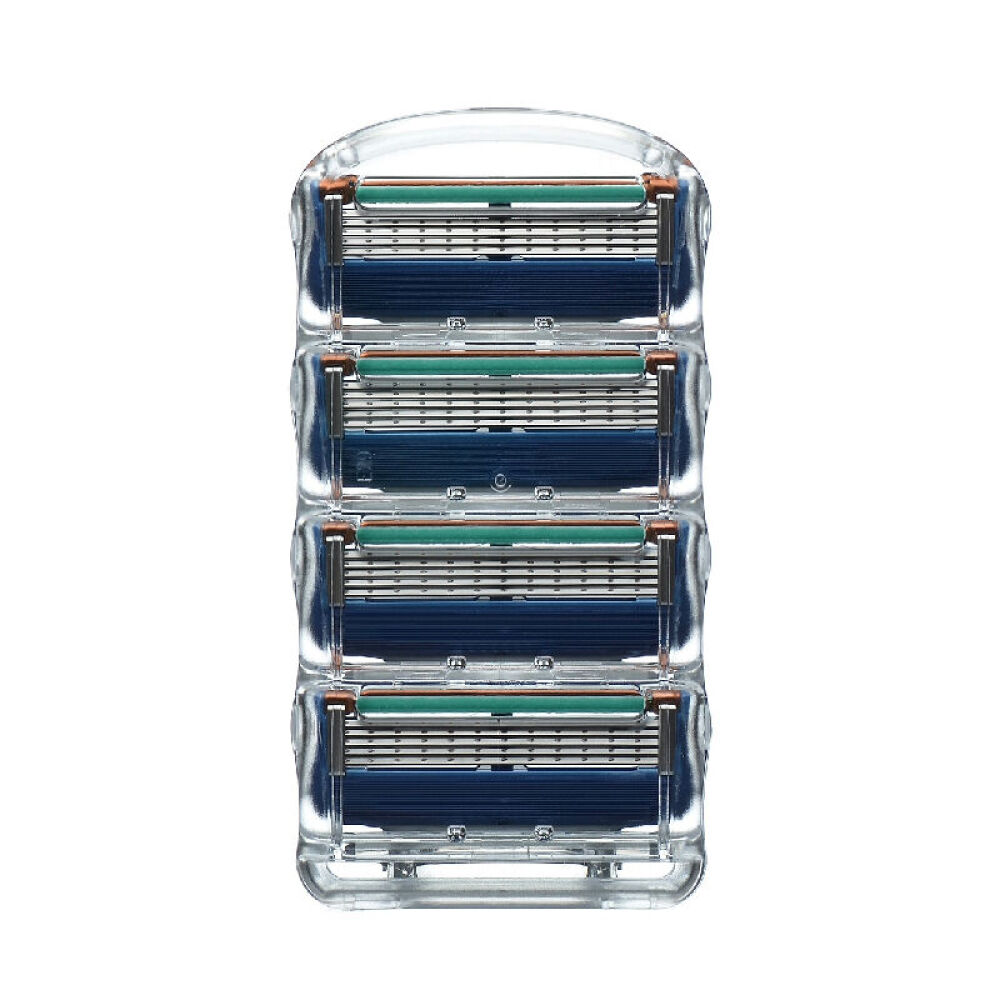 吉列（Gillette）锋隐剃须刀刮胡刀超顺手动世界杯西班牙特别版1刀头1刀架4673手动1刀架5刀头+剃须泡沫