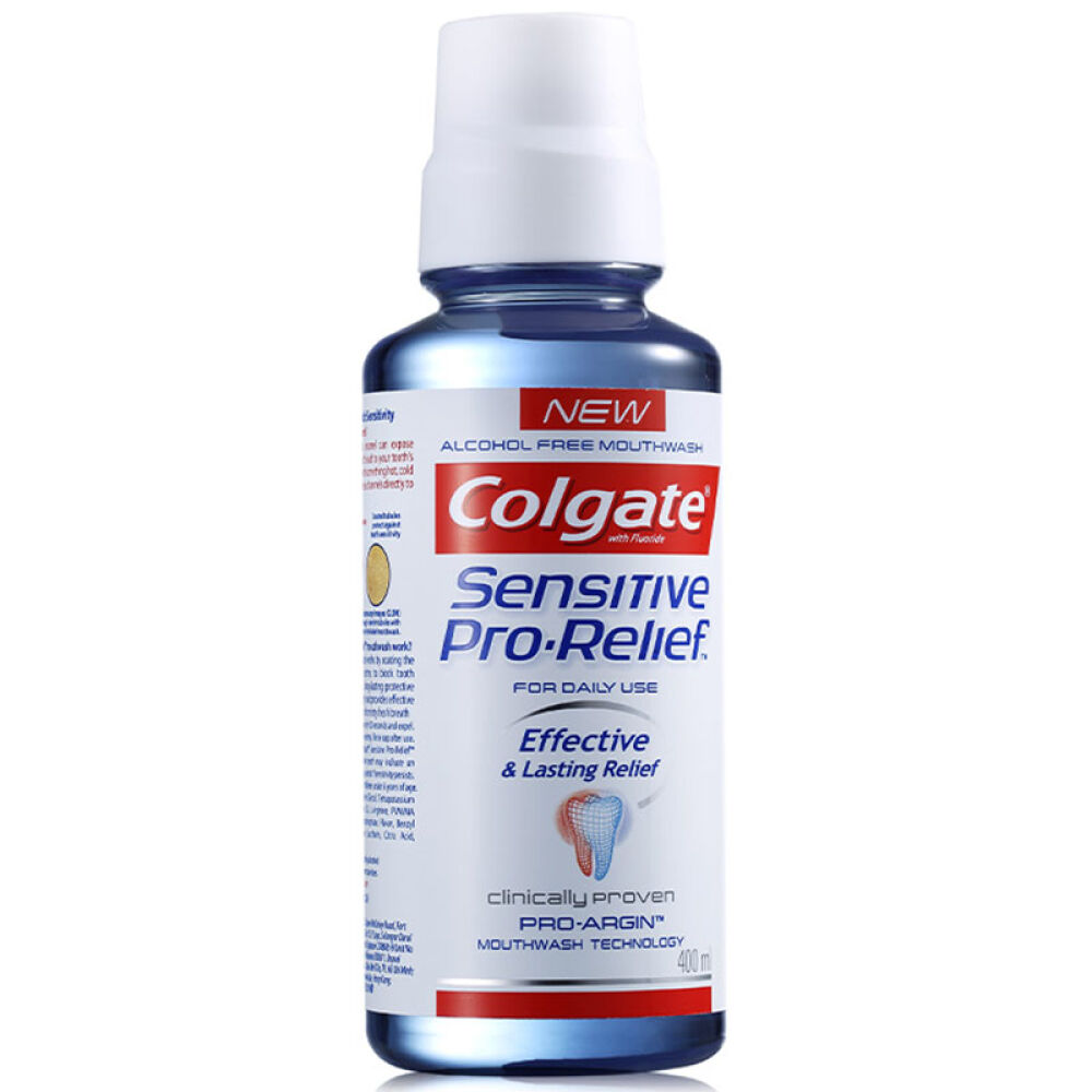 自营泰国高露洁(Colgate)薄荷清新多效全护漱口水去口气除口臭400ml