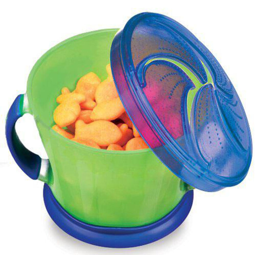 【全球购】【香港直邮】美国原装Munchkin麦肯奇麦肯齐宝宝用带把手零食杯/零食碗防