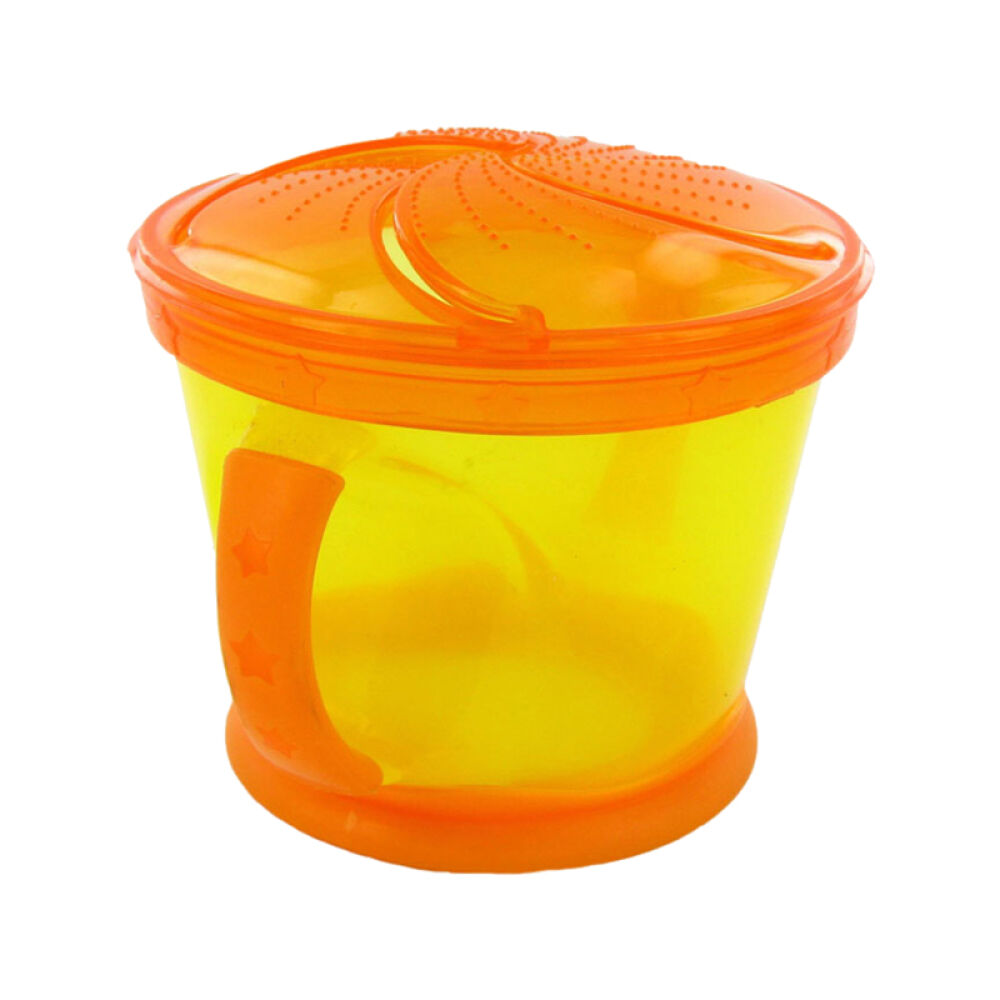 美国直邮Munchkin麦肯齐双把手防泼洒零食杯两只装颜色随机发