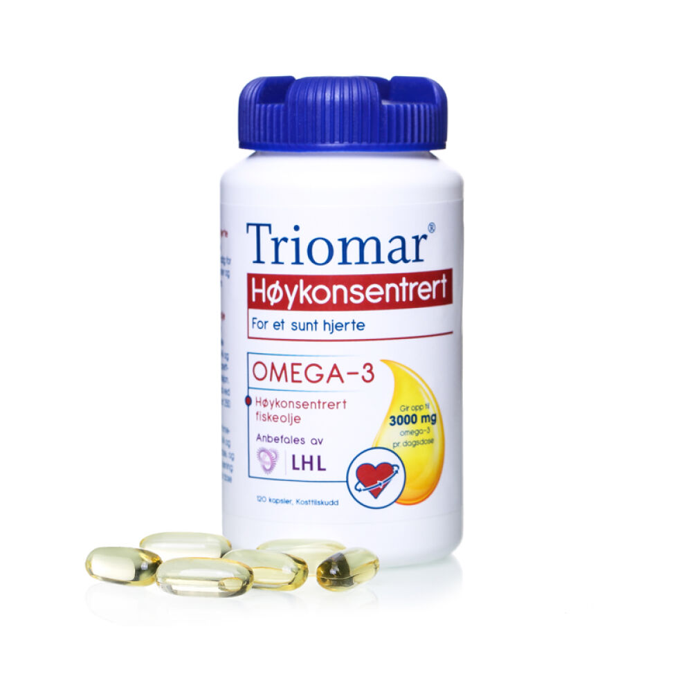 挪威原装进口Triomar高浓缩鱼油保护心脑血管高DHA促进大脑发育强骨健身心脏鱼油
