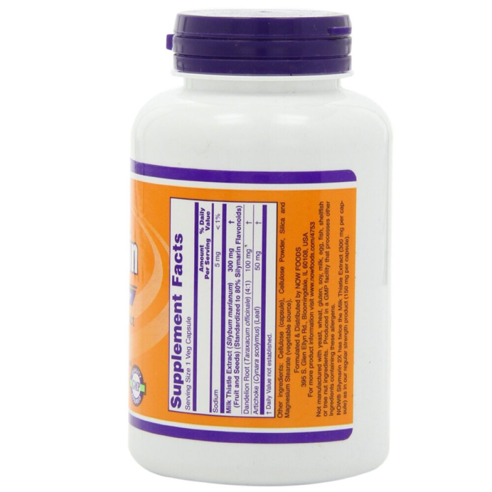 全球购诺奥(NOWFoods)奶蓟草胶囊300mg*200粒