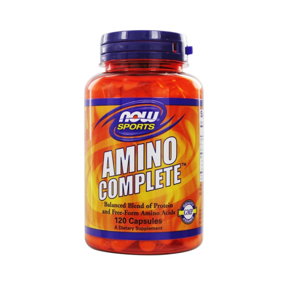 【美国正品直邮】NOWFoods诺奥促进蛋白质消化和吸收复合氨基酸胶囊未定义120粒