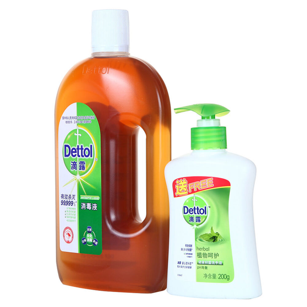 滴露(Dettol)消毒液750ml+洗手液250g0005