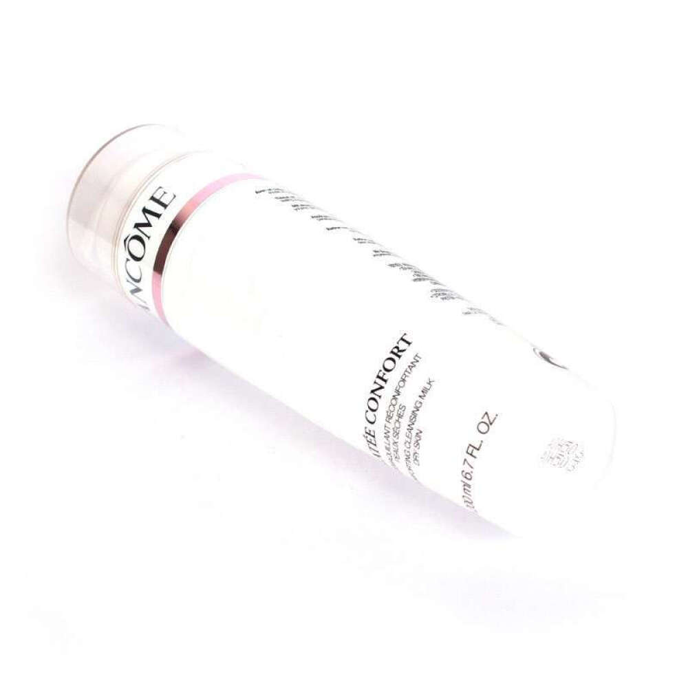 【法国原装进口】兰蔻Lancome柔肤洁面卸妆乳祛黑头去角质200ml粉条干性肌肤