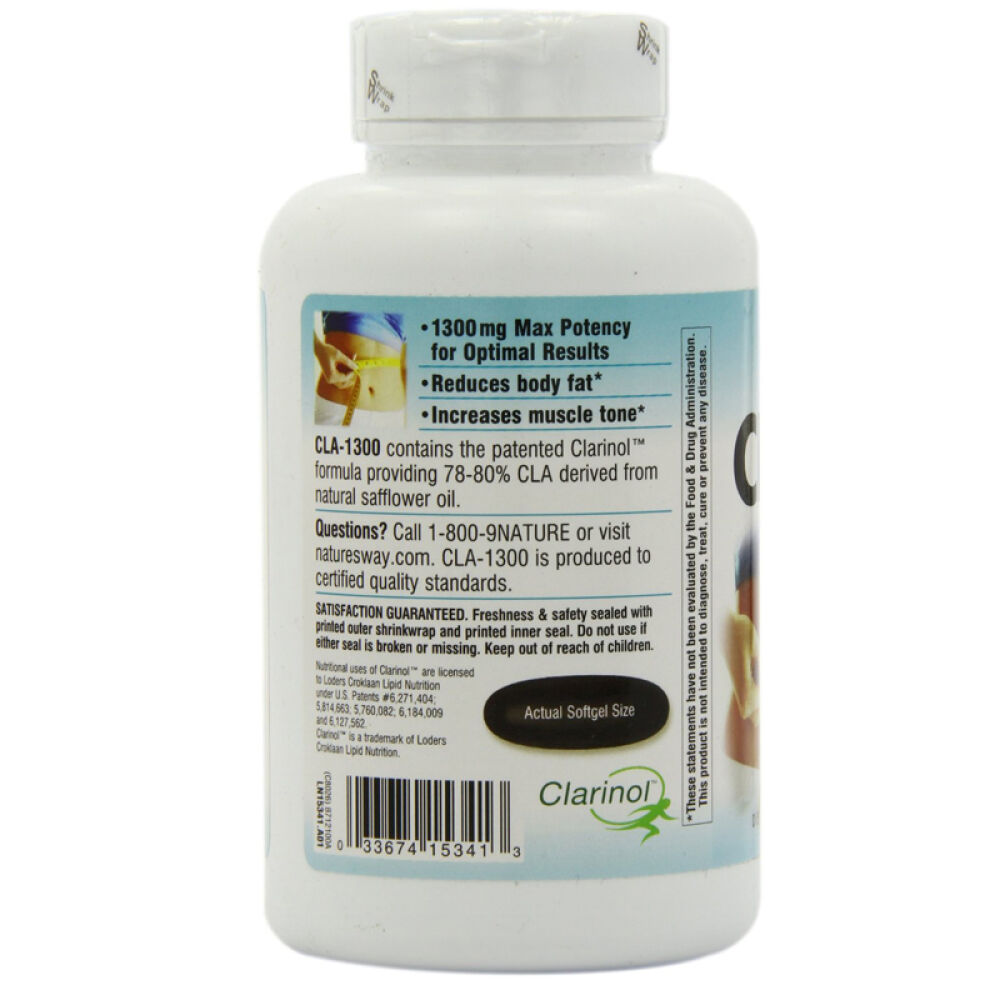 全球购然萃维（Nature'sWay）共轭亚麻油酸1300mg90粒