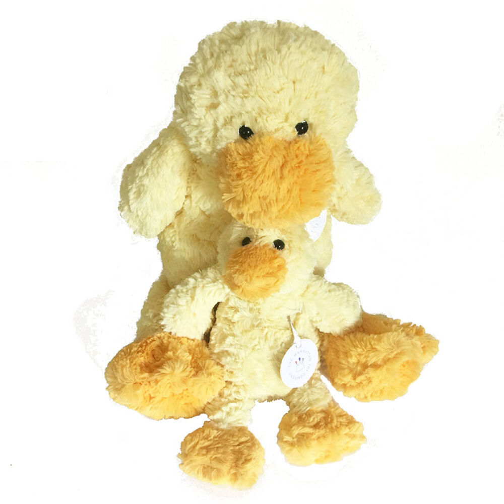 【全球购】美国ManhattanToyWinkel曼哈顿牙胶手抓球/安抚巾玩偶毛绒安抚大号迪克西黄鸭